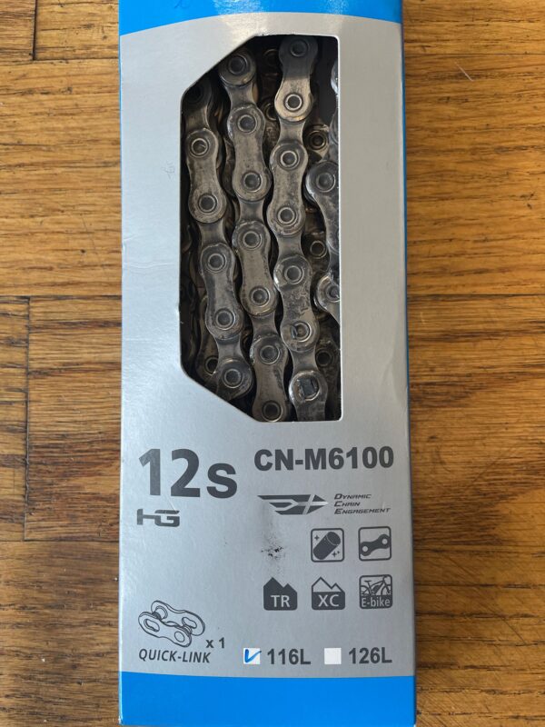 Shimano Kette M6100 12f. , gewachst